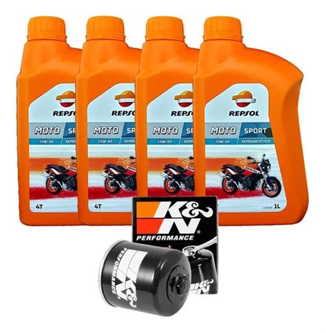 Óleo Repsol Filtro Ducati Scrambler 800 Icon Kn153 15w50