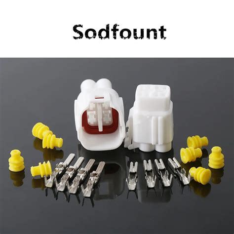 Sets Kit Pin Way Waterproof Electrical Wire Connector Plug Auto