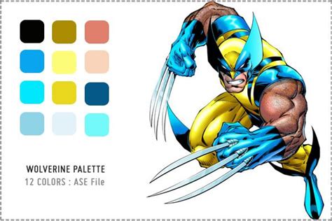 Wolverine Love The Warm And Cool Combo Palettes Pinterest Hobby