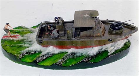 1 35 Built PBR Pibber Vietnam Diorama Epoxy Resin Scale Model Built And