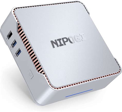 Buy NiPoGi Mini PC Windows 11 Pro 8GB DDR4 128GB M 2 SATA SSD Ιntel