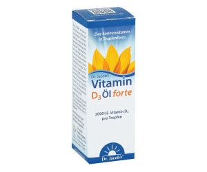 Dr Jacobs Vitamin D L Forte Ie D Hochdosiert Tropfen Ml