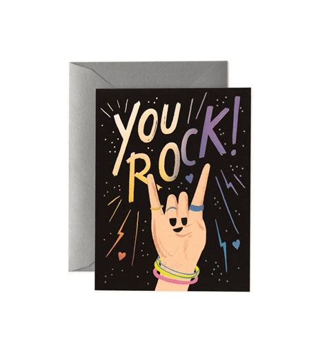 You Rock Card – Fox & Fig