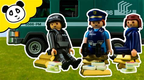 PLAYMOBIL POLIZEI Geldtransporter Spielzeug Ausgepackt