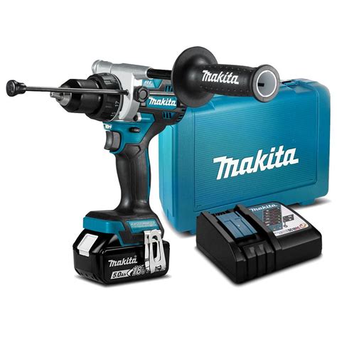 Makita Dhp Rtx V Ah Li Ion Cordless Brushless Hammer Drill