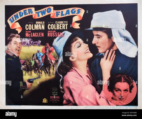 Ronald Colman Claudette Colbert Victor Mclaglen And Rosalind Russell In