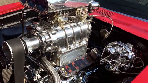 1968 Gto Supercharged With Clear Valve Covers Youtube