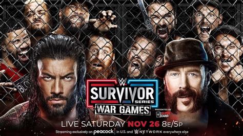 Wwe Survivor Series War Games The Bloodline Vs The Brawling Brutes