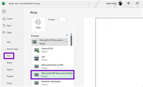 Ways To Fix Unable To Print From Microsoft Excel On Windows