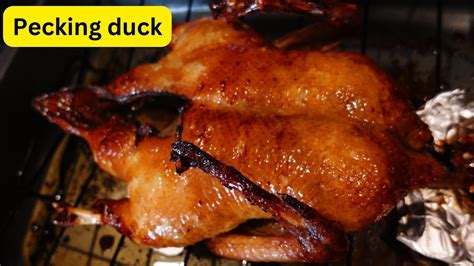 Homemade Peking Duck Easy And Delicious Youtube