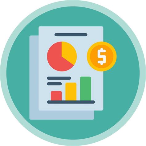 Financial Statements Vector Icon Design 21353786 Vector Art At Vecteezy