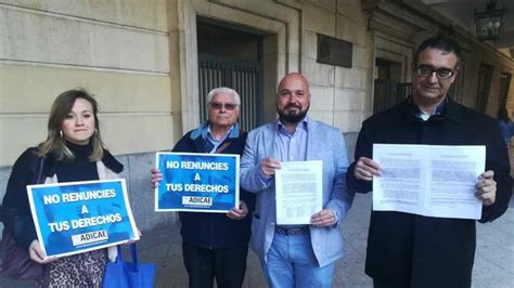 Demanda Colectiva De Adicae Contra 107 Entidades Financieras Por Los