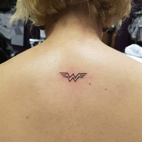 Wonder Woman Symbol Tattoo