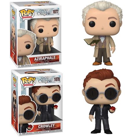 First Look: Good Omens Funko Pop figures - The Fanboy SEO