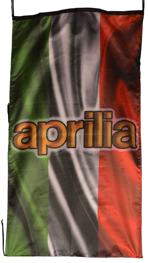 Aprilia 3d Italy Flag Vertical Flag Banner 5 X 3 Ft 150 X 90 Cm