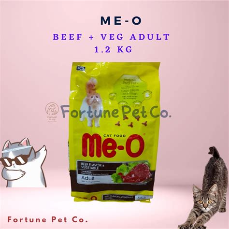 Jual MEO Adult Beef Vegetables 1 2 Kg FRESH PACK Makanan Kucing