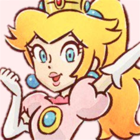 Princess Peach Icon Super Princess Peach Super Mario Princess Super