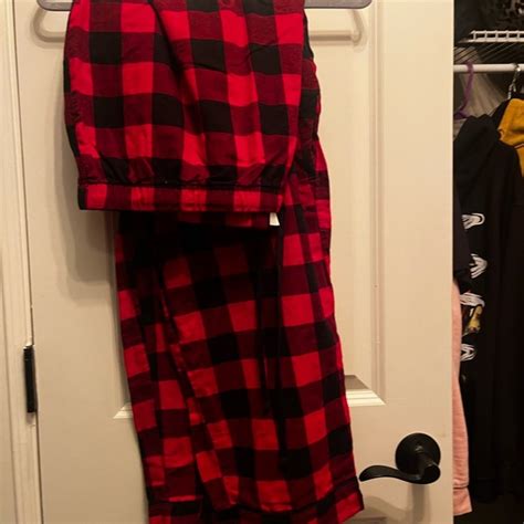 Wondershop Intimates And Sleepwear Wondershop Woman Red And Black Plaid Pj Pants Poshmark