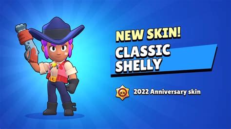 Un Nouveaux Skin De Shelly Et Disponible Gratuitement Brawl Stars