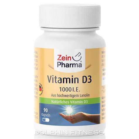 Zein Pharma Vitamin D Iu Capsules