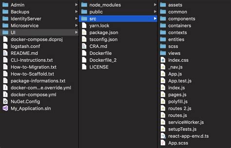 Folder Structures DOCUMENTATION