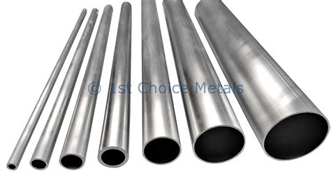 10mm X 2mm Aluminium Round Tube 1st Choice Metals