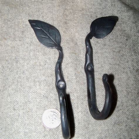 Hand Forged Hooks Etsy