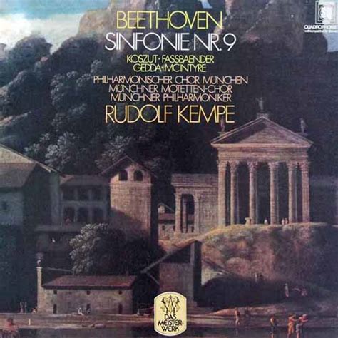 Beethoven Symphony No Rudolf Kempe G