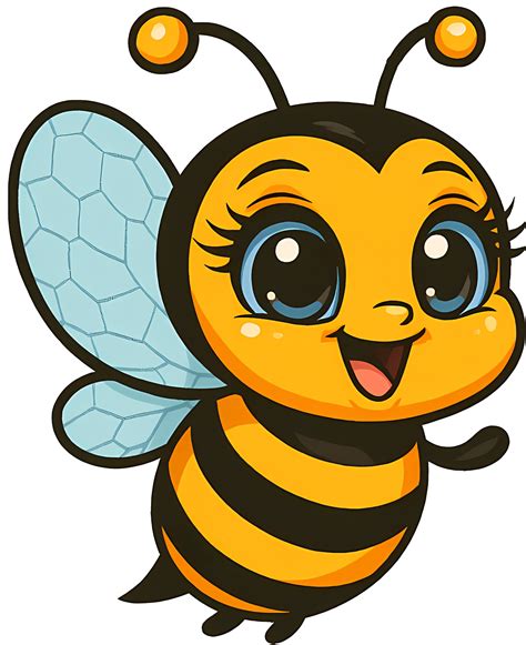 clip art bee 1