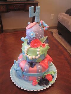 Megan's Creations: Fancy Nancy Tea party cake