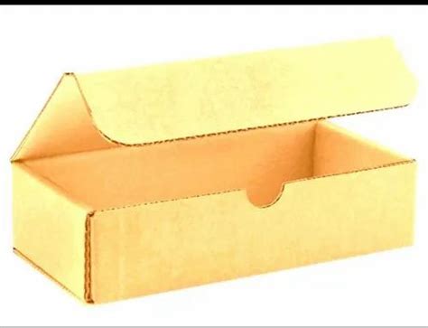 Rectangle Brown Plain Corrugated Packaging Box At Rs 40 Kg In Ahmedabad