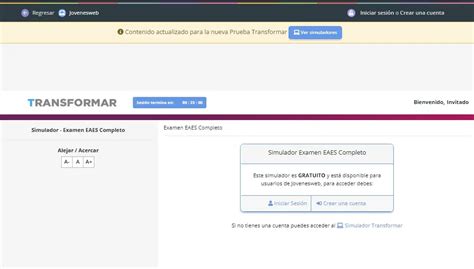 Simulador Eaes Senescyt Examen Acceso Educaci N Superior Gob