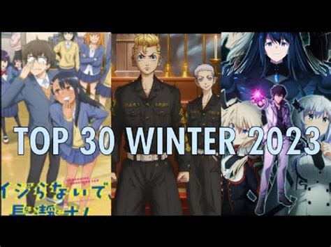 Top Anime Openings Winter Invierno Youtube