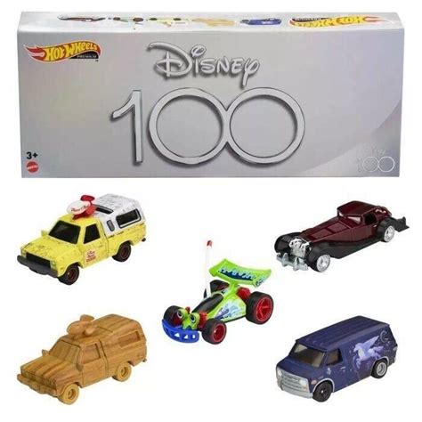 Toy Vehicles Disney 100th Anniversary Deluxe Set Of 5 1 64 Scale Hot