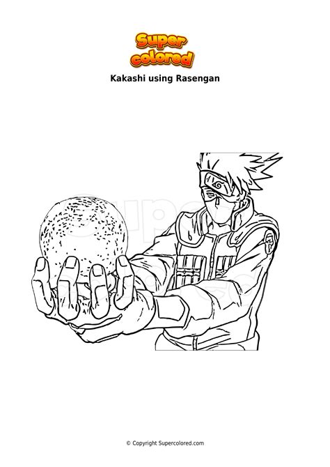 Coloring Pages Naruto Supercolored