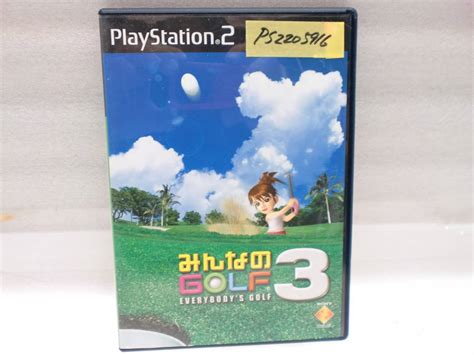 Yahooオークション Ps2205916 Ps2ソフト みんなのゴルフ3 現状品