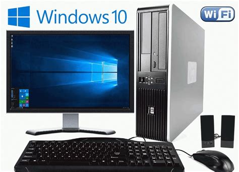 Pc Computadora Core I3 4gb Monitor 19 Wifi Windows 10 Mercado Libre