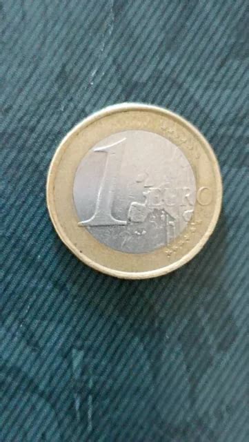 PIÈCE DE 1 euro rare 2002 aigle fédéral Allemagne lettre F EUR 400 00