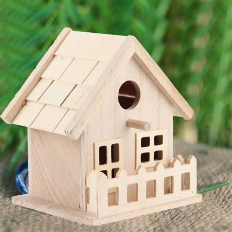 Omabeta Bird House Maison D Oiseau En Bois Nids Oiseaux Suspendus En