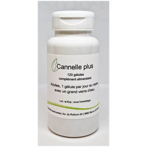 Cannelle plus 120 gélules Gélules 120