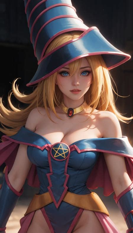 Ai Art Lora Model Dark Magician Girl Anime Character Yu Gi Oh