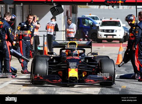 Red Bull Racing Rb16 In Pits Hi Res Stock Photography And Images Alamy