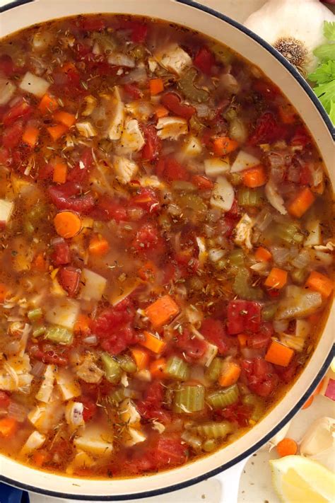 Italian Chicken Vegetable Soup The Harvest Kitchen