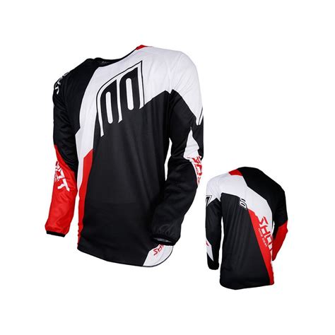 MAILLOT MOTO CROSS SHOT 2018 DEVO ALERT ROUGE NOIR Mx Moto Fr