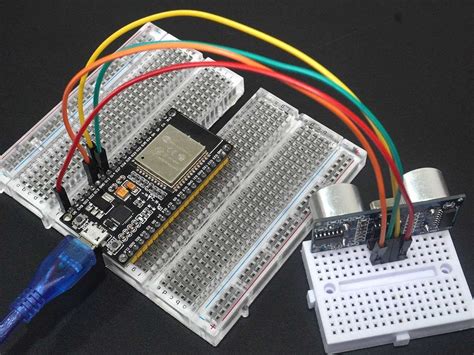 Ultrasonic Hc Sr04 Sensor Interfacing With ESP32 ESP32