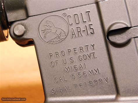 Colt Model M A Vietnam Retro Reissue Crm A Ar Inch Semi Auto