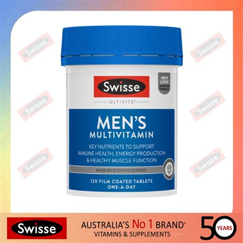 Swisse Men S Ultivite Multivitamin 60 120 Tablets Shopee Malaysia