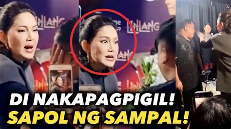 Maricel Soriano Sinampal Ang Isa Sa Mga Press Dahil Sa Dahilan Na Ito