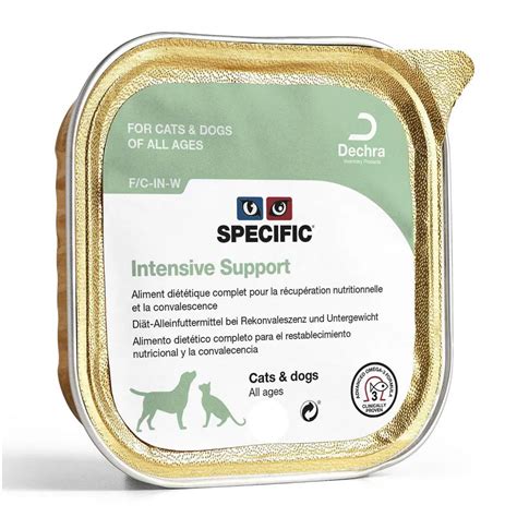 SPECIFIC Intensive Support F C IN W Comida Húmeda Para Perros y Gatos