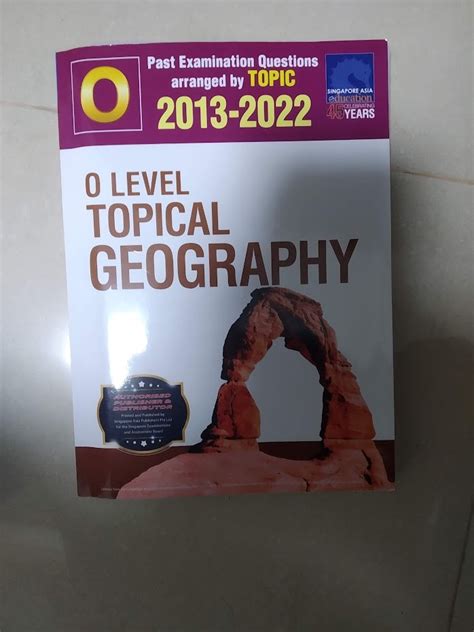 O Level Pure Geography Topical Tys Hobbies Toys Books